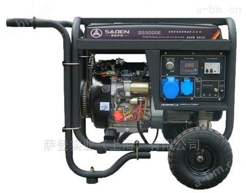 萨登7kw单相汽油发电机DS7500E耗油量