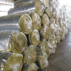 100mm厚PVC贴面保温棉毡 通用20米长厂家