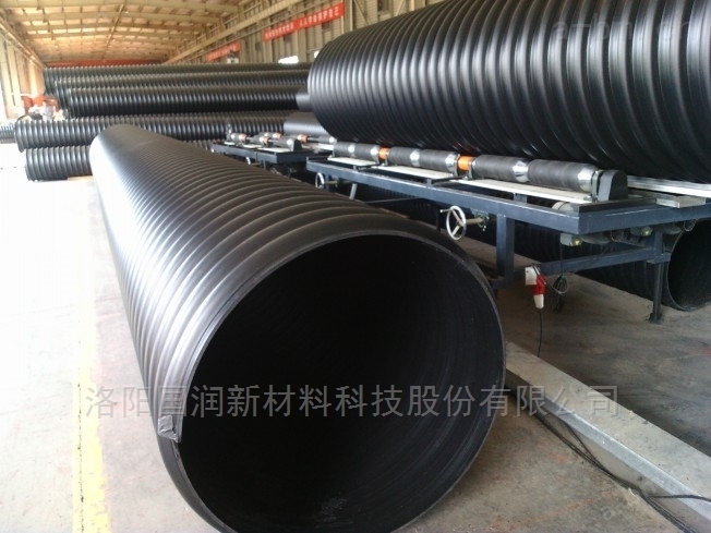 焦作钢带聚乙烯管厂家，HDPE钢带缠绕管公司