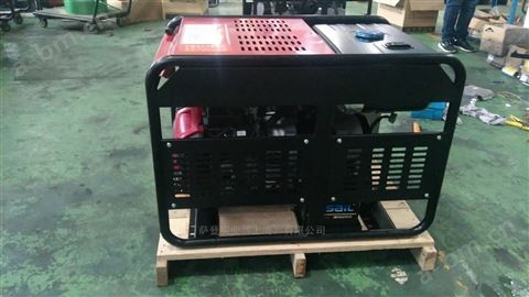 上海萨登10kw380v商用汽油发电机百力通动力